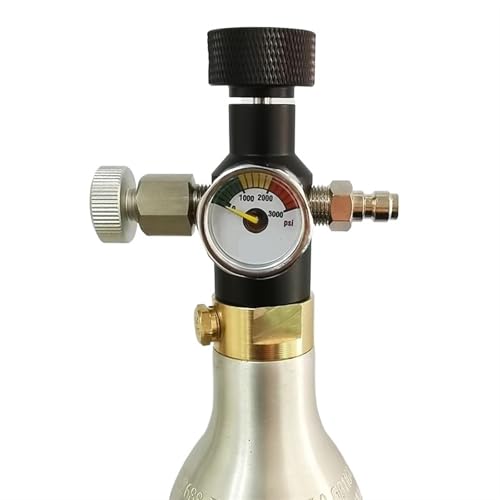 1 stücke Funken Soda Wasser Maker Zylinder Tank Füllung Station Flasche CO2 Refill Adapter Stecker W 21,8-14 oder G3/4 oder CGA320(G3-4 with Gauge) von ONGCPQPEO
