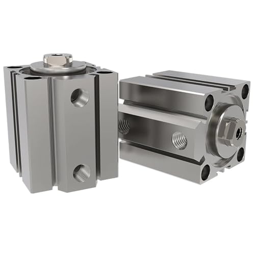 1 stücke SDA40x5x10x15x20x25x30x35x40x45x50 Magnetische druck pneumatische komponenten dünne zylinder kolben schubstange(SDA40x45,No magnetic) von ONGCPQPEO