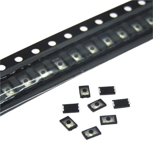 100 STÜCKE Taktile Drucktastenschalter 2 * 3 * 0,6 H 2 * 3 * 0,6 MM Super Mini Kleine Taste 2x3x6mm Mikroschalter SMD for Handytaste von ONGCPQPEO