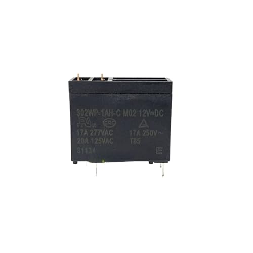 302WP-1AH-C-12VDC M02 17 A 12 V Steckdosenleiste Relais Durchlauferhitzer JQX-62F von ONGCPQPEO