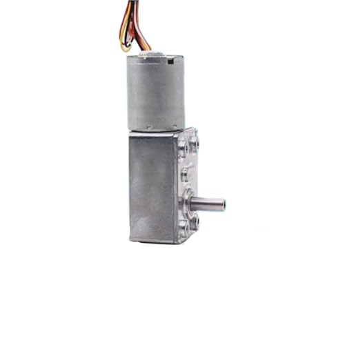 370 bürstenloser DC Elektromotor rechtwinkliger Schneckengetriebe Schneckengetriebe Bldc Reduziermotoren Drehzahlregler pwm reversibler Aufzug (Dia6-14mm Shaft,30R_12V) von ONGCPQPEO