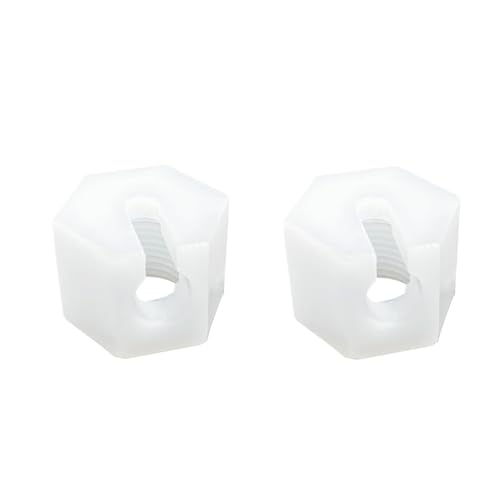 CO2 Schlauchverbinder Ersatzmutter Reparaturset Crystal 1.0 und 2.0, weiß 2er Set CO2 Schlauchverbinder Ersatzmutter Reparaturset Crystal 1.0 und 2.0, weiß 2er Set von ONGCPQPEO