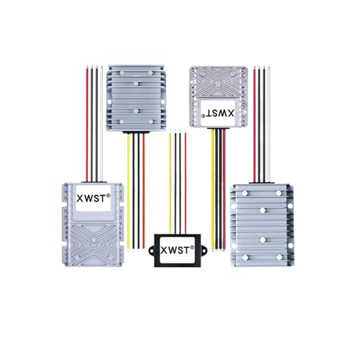 DC-DC-Wandler 40–90 V, 48 V/60 V/72 V, 85 V auf 36 V, Buck-Spannungsregler, 1–20 A, Solar-Wechselrichter, wasserdichtes Modul(1A ABS Plastic L) von ONGCPQPEO