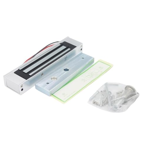 Einzeltürkraft 180 kg 280 kg Elektrisches Magnetschloss ZL-Halterung Ankerplatte Schrauben L-Schlüsselsatz Elektromagnetisches Schloss(280kg) von ONGCPQPEO