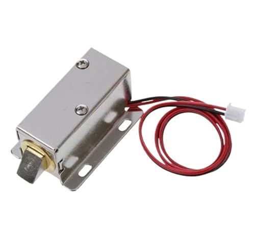Elektrisches Steuerschloss 12 V elektrisches Schloss für Schränke elektromagnetisches Schloss Schublade kleines elektronisches Schloss für Tür elektromagnetisches Schloss (9) von ONGCPQPEO