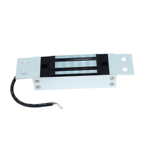 Elektromagnetisches Magnetschloss für Einzeltür DC12V, Haltekraft 60 kg/100 Pfund, verdeckte Installation (DC12V) von ONGCPQPEO