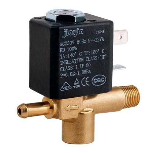 JYZ-3 Außengewinde AC230V 2/3 Wege G1/8" Wasser-Dampf-Gas-Magnetventil for Bügeleisen, Kaffeemaschine usw JYZ-3 Außengewinde AC230V 2/3 Wege G1/8" Wasser-Dampf-Gas-Magnetventil for Bügeleisen, Kaffeemaschine usw von ONGCPQPEO
