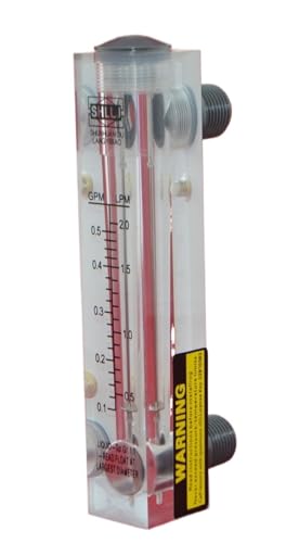 LZM-15 Durchflussmesser (Flowmeter) for H2O/Wasser/Flüssigkeit ohne Regelventil(0.5-5GPM 2-18LPM) von ONGCPQPEO