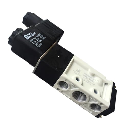 MVSC-220-4E1 2/5-Wege-Pneumatik-Magnetventil 1/4" 220VAC Pneumatische Teile, Luftregelventil Wegesteuerung(24VDC) von ONGCPQPEO