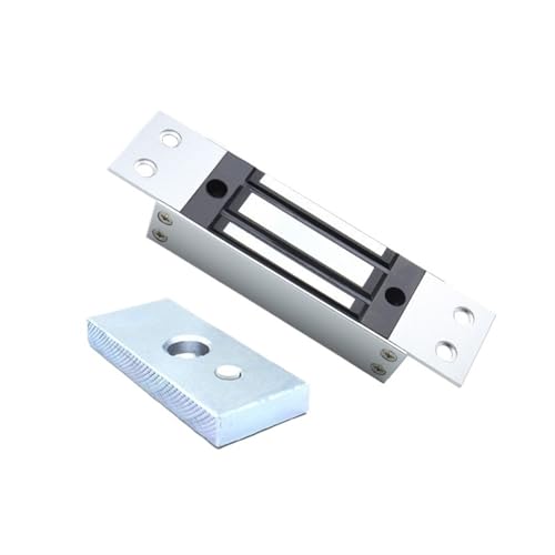 Magnetschloss DC12 V, 60 kg, geeignet für verschiedene Schranktüren, Schubladen und Türzugangskontrolle (Ype C 60 kg Lock 12 V) von ONGCPQPEO