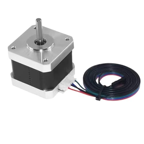 Nema17HS4401 Schrittmotor mit hohem Motor, 38 mm, 42 Drähte, Hybrid-Schraubenmotor für 3D-Drucker Nema17HS4401 Schrittmotor mit hohem Motor, 38 mm, 42 Drähte, Hybrid-Schraubenmotor für 3D-Drucker von ONGCPQPEO