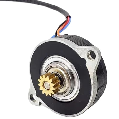 ONGCPQPEO 14 Mini-Hybrid-Schrittmotor, 36 mm, 2-Phasen-Schrittmotor mit 4 Drähten, 0,9 Grad 4 mm Welle für 3D-Drucker Roboter von ONGCPQPEO
