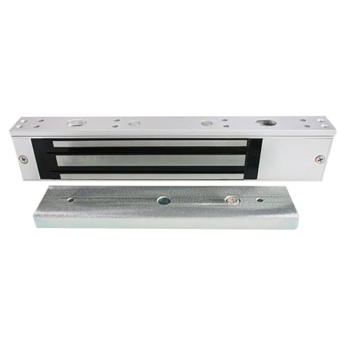 ONGCPQPEO 280 kg 600 lbs Elektromagnetverschluss DC 12 V Einzeltür Elektromagnetverschluss Haltekraft Zugangskontrollschloss von ONGCPQPEO