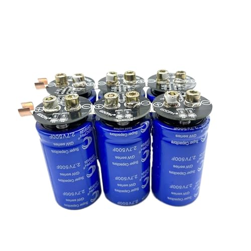 ONGCPQPEO Gleichrichtermodul für Autos, Kondensator, 3 Stück, 16 V83F 2,7 V500 F, 6 Kondensator mit Schutzplatte und Schrauben von ONGCPQPEO