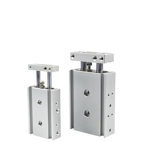 Pneumatikzylinder Doppelschaft Typ CXSM25 Gleitlager Eingebauter Magnet CXSM25-10 CXSM25-50 CXSM25-75 CXSM25-100(CXSM25-10) von ONGCPQPEO