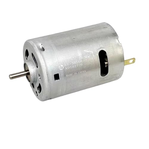 RS-385SH-2270 Micro 385 Motor DC 12 V 18 V 24 V 20000 RPM Hochgeschwindigkeitsmotor Mini 28 mm Kohlebürstenmotor Bohrwerkzeug Haartrockner DIY von ONGCPQPEO