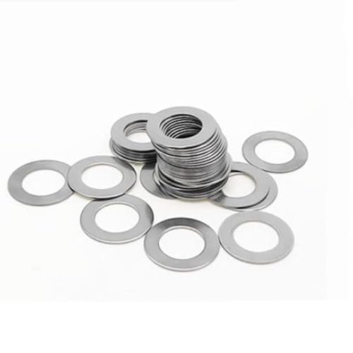 20 STÜCKE M9 M10 M11 M12 M13 Edelstahl Flache Unterlegscheibe Ultradünne Dichtung Dünne Unterlegscheibe-M13x19, Dicke 1 mm von ONGOLIA