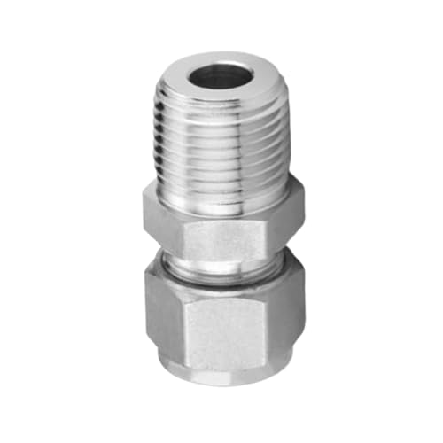 Edelstahl-Stecker SS-8M0-1-2 SS-8M0-1-4 SS-8M0-1-6 SS-8M0-1-8 Gerader Stecker(SS-8M0-1-8) von ONGVXR