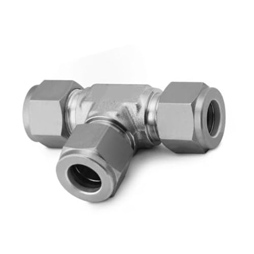 Edelstahl-T-Stück SS-10M0-3 SS-12M0-3 SS-14M0-3(SS-10M0-3) von ONGVXR