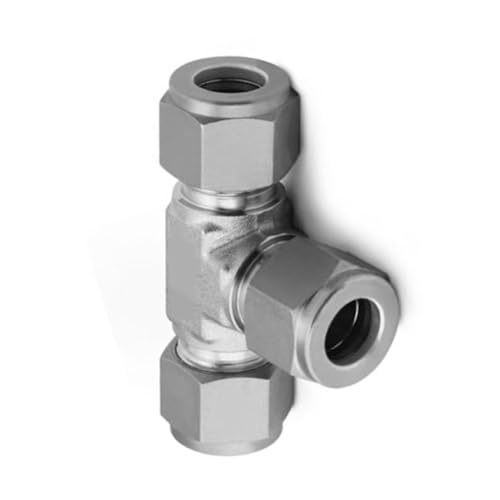Edelstahl-T-Stück SS-15M0-3 SS-16M0-3 SS-18M0-3(SS-16M0-3) von ONGVXR