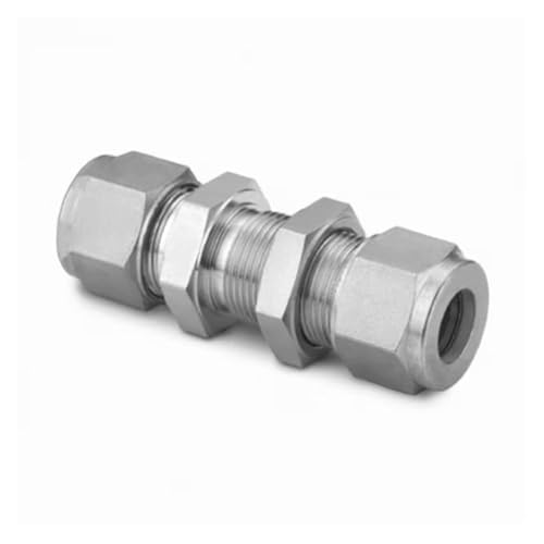 Gerade Schottverschraubung aus Edelstahl SS-4M0-61 SS-6M0-61 SS-8M0-61(SS-6M0-61) von ONGVXR