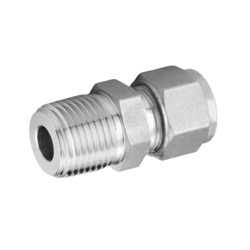 Gerader Stecker SS-12M0-1-2 SS-12M0-1-4 SS-12M0-1-6 SS-12M0-1-8 SS-12M0-1-12 Edelstahl-Stecker(SS-12M0-1-2) von ONGVXR
