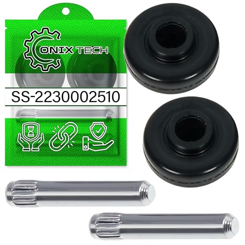 ONIX TECH 2 Stück Vordere Räder für Akku Staubsauger mit Originalcode SS-2230002510 für Rowenta - Garantie 5 Jahre von ONIX TECH