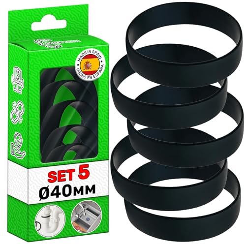 5 Stück Konische Siphon Dichtung Ø 40 mm - Garantie 5 Jahre - ONIX TECH von ONIX TECH