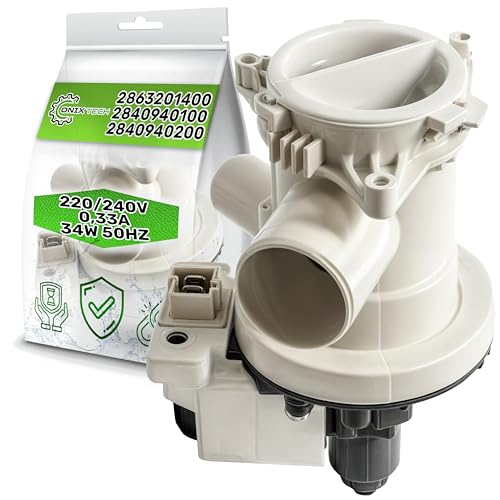 Ablaufpumpe Laugenpumpe Waschmaschinen 220/240V 0,33A mit Originalcode 2863201400 2840940100 2840940200 für Arcelik für Beko - Garantie 5 Jahre - ONIX TECH Ablaufpumpe Laugenpumpe Waschmaschinen 220/240V 0,33A mit Originalcode 2863201400 2840940100 2840940200 für Arcelik für Beko - Garantie 5 Jahre - ONIX TECH von ONIX TECH