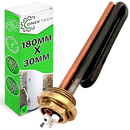 Boiler Heizstab 1700W 230V 180 mm - Garantie 5 Jahre - ONIX TECH von ONIX TECH