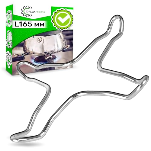 ONIX TECH Gasherd Aufsatz für die Kaffeemaschine und Kleines Geschirr 165 mm Rostfreier Edelstahl - Garantie 5 Jahre von ONIX TECH