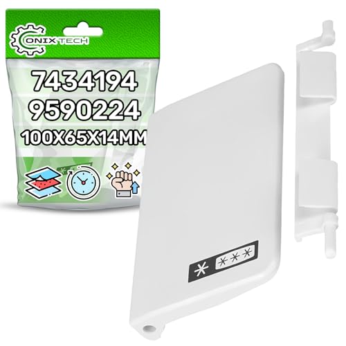 Gefriertürgriff 100x65x14 mm mit Original Code 7434194 9590224 für Liebherr - Garantie 5 Jahre - ONIX TECH von ONIX TECH