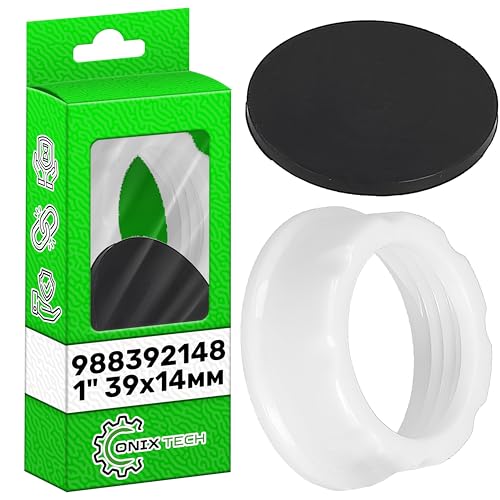Innengewinde Abflussrohr Stopfen 1" 39x14 mm mit Deckel für Abflussrohren oder für die Siphon mit Originalcode 988392148 - Garantie 10 Jahre - ONIX TECH von ONIX TECH
