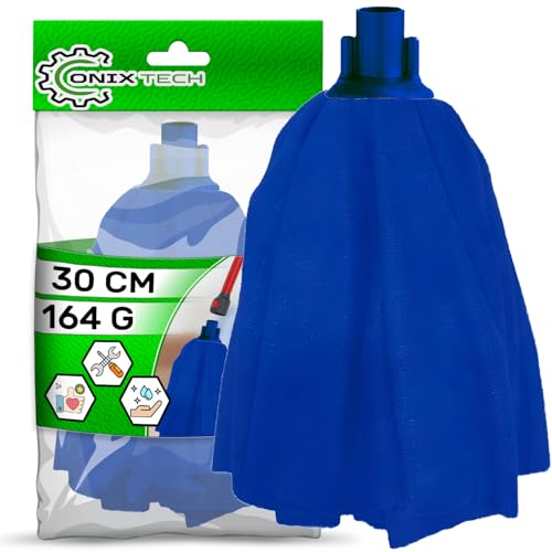 Mikrofaser Wischmopp Streifen 30 cm 164 g Blau - Onix TECH von ONIX TECH