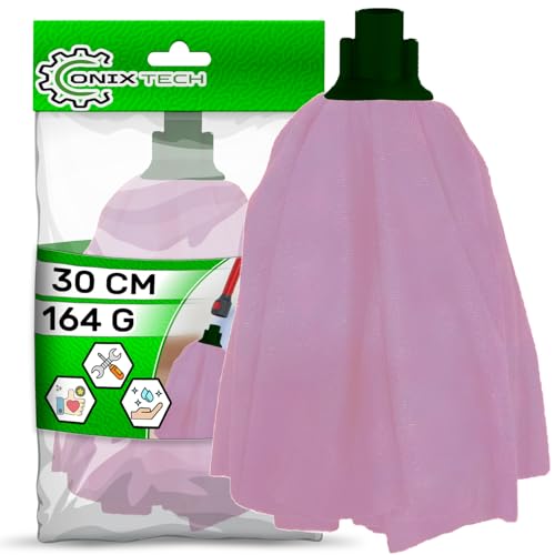 Mikrofaser Wischmopp Streifen 30 cm 164 g Rosa - Onix TECH von ONIX TECH