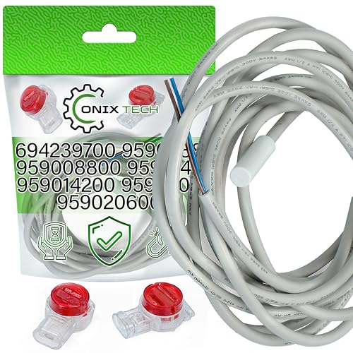 NTC Temperatursensor für Kühlschrank mit dem Original Code 694239700 959014200 9590206 959020600 9590088 959008800 9590142 für Liebherr für Miele - Garantie 5 Jahre - ONIX TECH von ONIX TECH