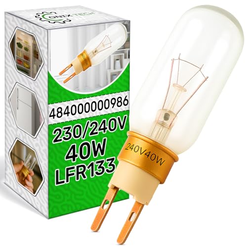 ONIX TECH Kühlschranklampe LFR133 40W 230/240V mit dem Originalcode 484000000986 für Whirlpool von ONIX TECH