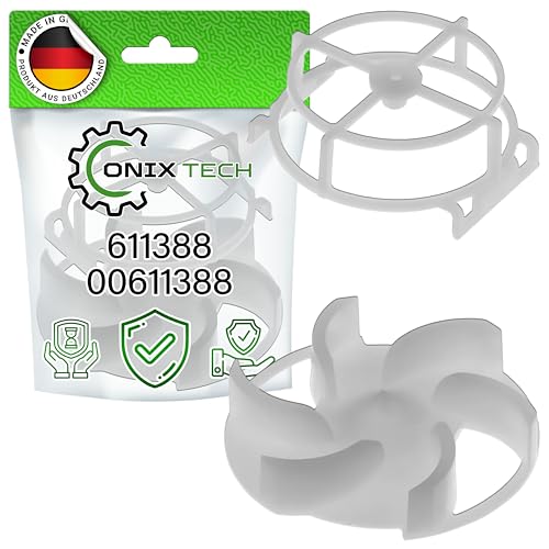Oberer Sprinkler für Geschirrspüler mit dem Originalcode 00611388 611388 für Bosch für Siemens - MADE IN GERMANY - Garantie 5 Jahre - ONIX TECH von ONIX TECH