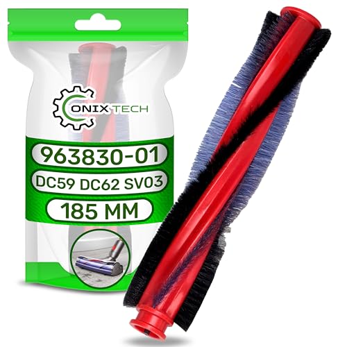ONIX TECH Rolle Staubsauger Bürste 185 mm mit Original Code 963830-01 96383001 für Dyson DC59 DC62 SV03 SV073 V6 - Garantie 5 Jahre von ONIX TECH