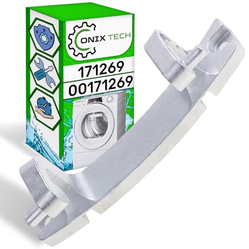 Scharnier zum Waschmaschine Tür mit dem Originalcode 00171269 171269 für Bosch für Siemens Türscharnier geeignet für iQ100 iQ300 Classixx Exclusiv Maxx Avantixx Logixx - Garantie 5 Jahre - ONIX TECH von ONIX TECH
