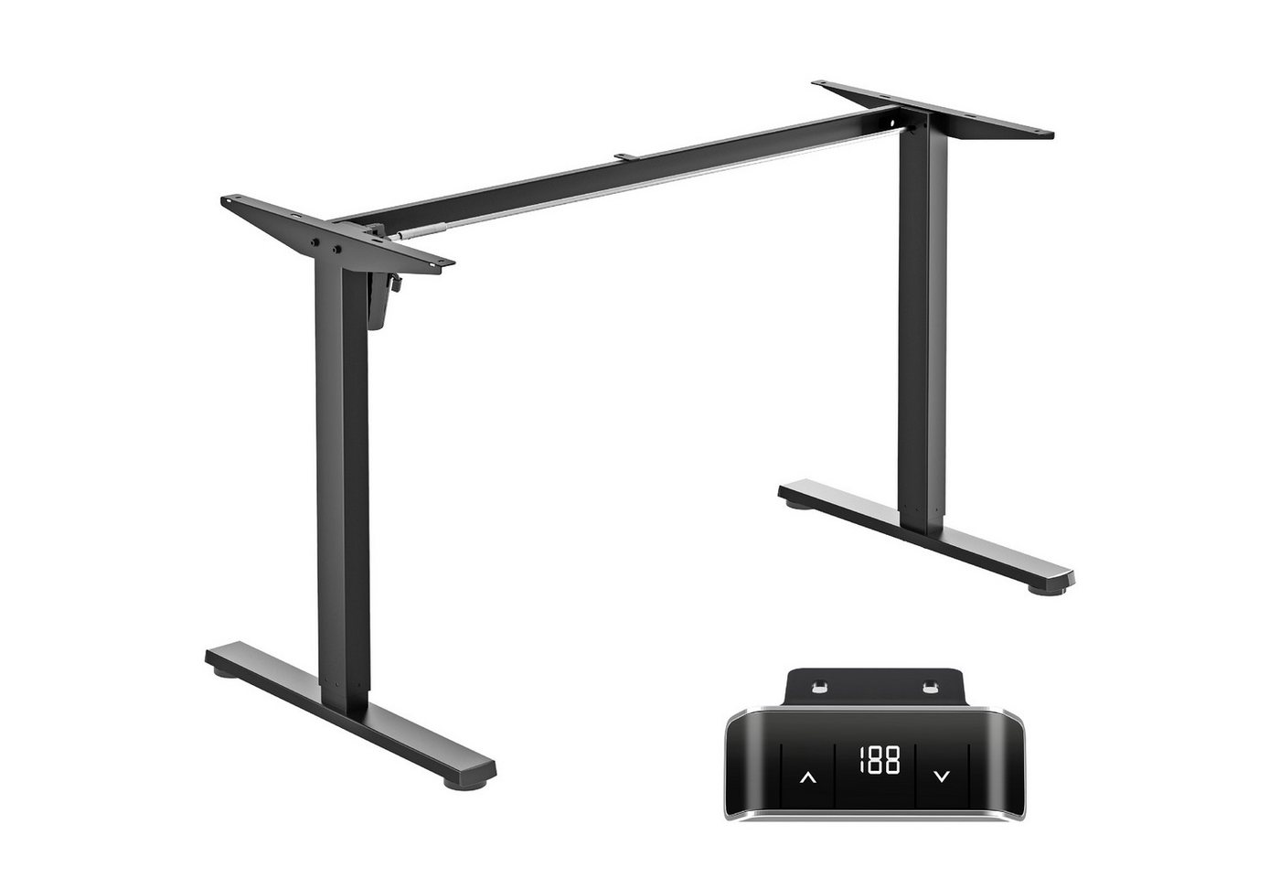 ONKRON Tischgestell ONKRON Automatisiertes mit Motor für 120-170 cm, bis 70 kg, WDF221E-B, automatisiert, mit Motor ONKRON Tischgestell ONKRON Automatisiertes mit Motor für 120-170 cm, bis 70 kg, WDF221E-B, automatisiert, mit Motor von ONKRON