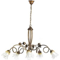 Onli arianna Flower Multi Arm Pendelleuchte, Bronze von ONLI LIGHTING