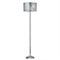 Onli Lighting - Onli bruce Stehlampe mit Schirm, Silber von ONLI LIGHTING