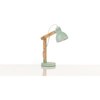 Onli Lighting - Onli nora Schreibtischlampe, Grün, Holz von ONLI LIGHTING