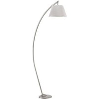 Onli Lighting - Onli susi Bogen-Stehlampe, grauer Stoffschirm von ONLI LIGHTING