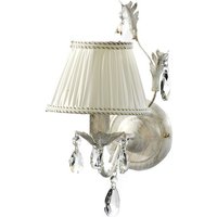 Onli Lighting - Onli karen Wandlampe mit Schirm, Elfenbein von ONLI LIGHTING