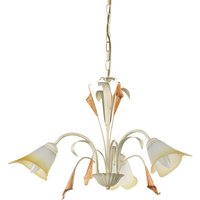 Onli Lighting - Onli lucrezia Mehrarmige Pendel-Deckenleuchte, Elfenbein von ONLI LIGHTING