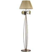 Onli Lighting - Onli quercia Stehlampe mit konischem Schirm, bronzegrün von ONLI LIGHTING