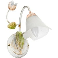 Onli Lighting - Onli wilma Flower Wandleuchte, Glasschirm von ONLI LIGHTING