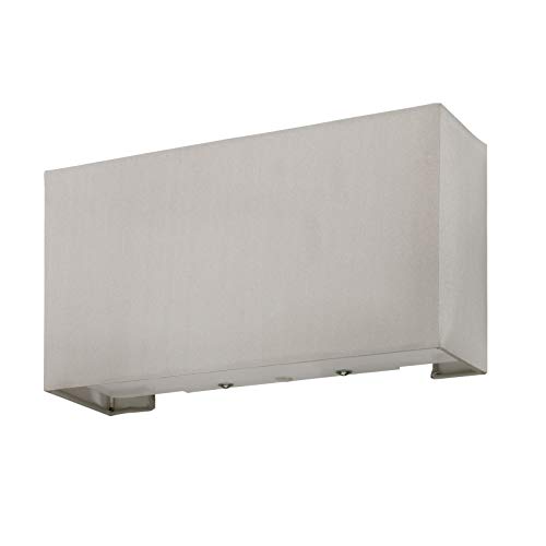 Onli Rechteckige Wandleuchte aus Stoff, Farbe Sand/Beige von ONLI